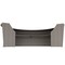 Linea Italia Reception Desk 107 in D X 46 in H, 11.8 ft W X Thermofused Laminate, Ash ZUD298 - alternate 6